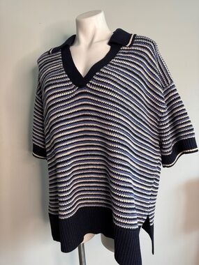 NWT Madewell XL Cotton Knit Sweater